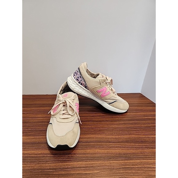 New Balance Shoes - New Balance Fresh Foam X70 V1 Women's Tan Pink Size 5 B Sneakers Shoes